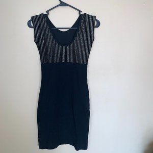 American apparel black cocktail dress